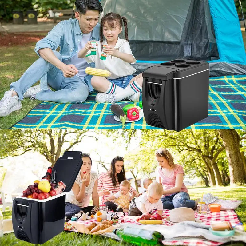 Portable 2 in 1 Cooling & Warming Fridge Refrigerator For Home Car and outdoors