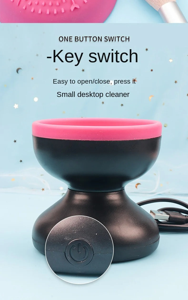 Portable Electric Makeup Brush Cleaner Machine
